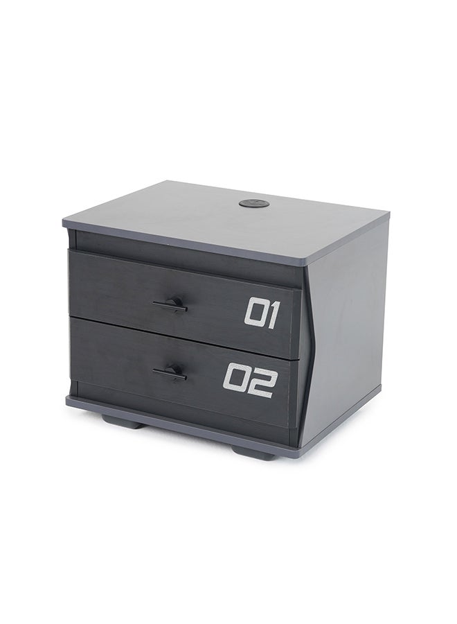 Pan Home Gamer Kids Nightstand With 2 Drawers  - Image 4