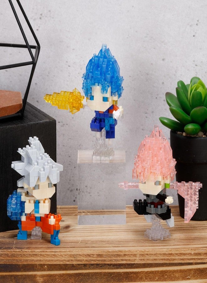 Kawada nanoblock - Dragon Ball Super - Ultra Instinct Son Goku, Character Collection Series Building Kit - Image 4