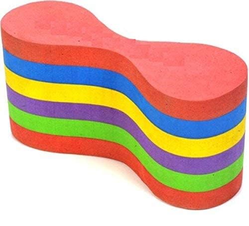 SOLDTRUE Swimming Pull Buoy Multi Layer Soft EVA Foam Multicolour Floating Board for Swimming Pool Training Exercise for Adults and Kids - Image 1