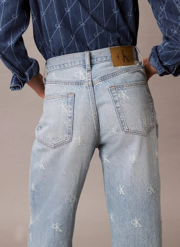 Calvin Klein Jeans Casual Wide Leg Jeans
