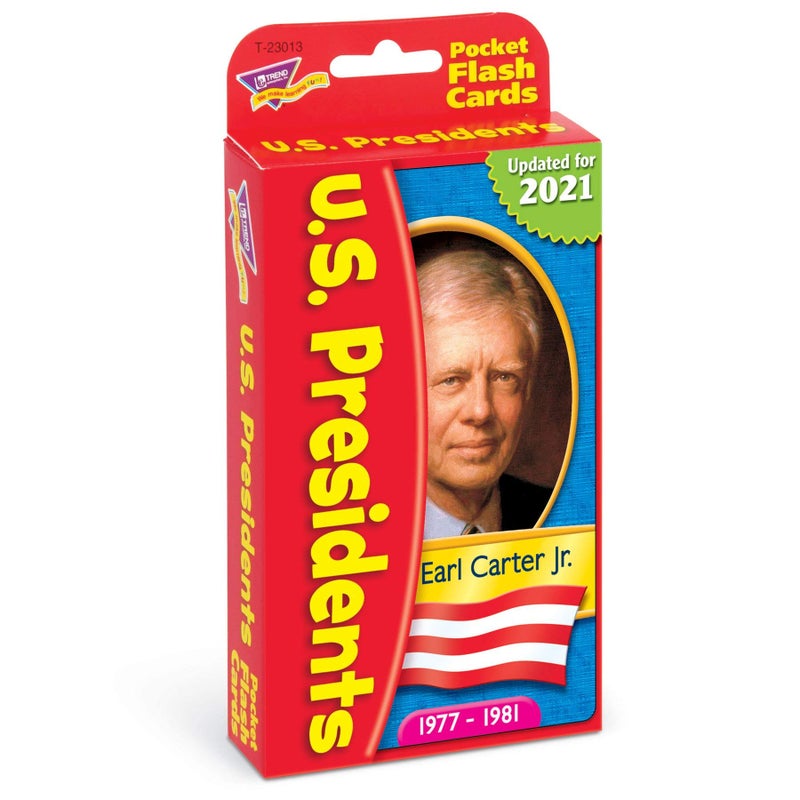 Trend Enterprises US Presidents Pocket Flash Cards - Image 4