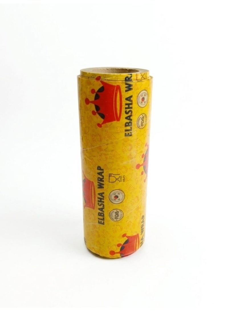 Al Basha Food Stretch Film 40 CM 2.5 KG – Heavy Duty Cling Wrap for Food Storage - Image 1