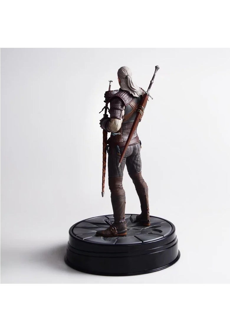 general Dark Horse The Witcher 3: Wild Hunt Geralt Master Witcher 2nd Gen Hunter Figurine (24cm Tall): Premium PVC Material, Perfect Details, Exquisite Collector’s Item - Image 3