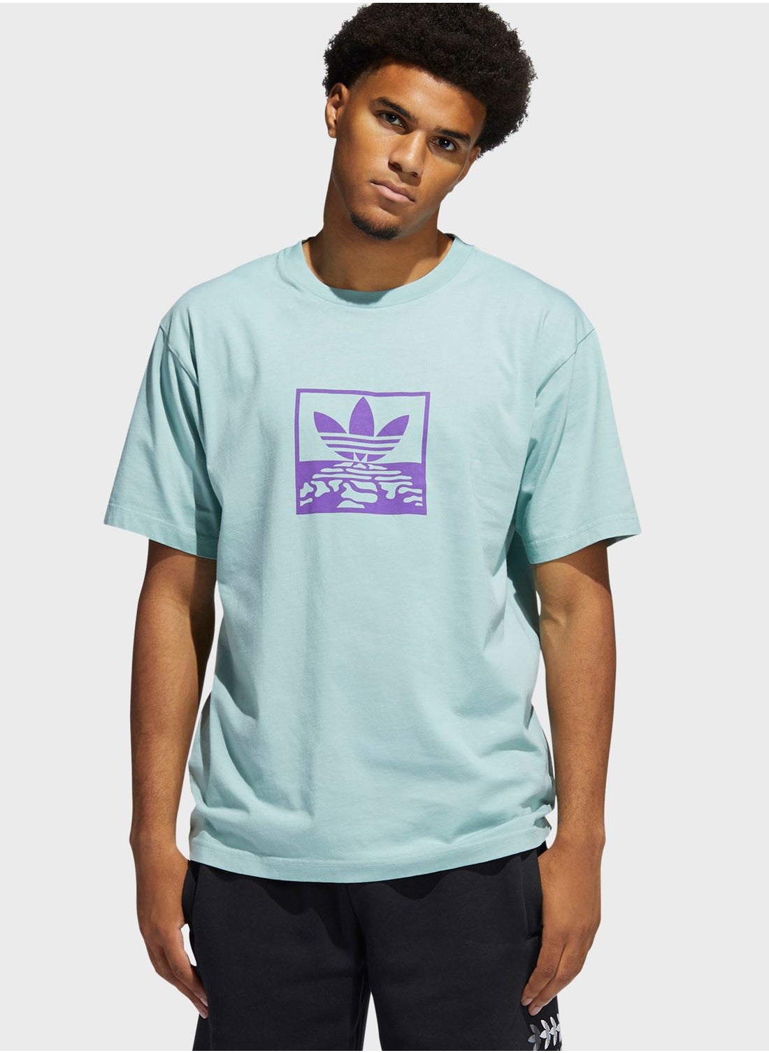 adidas overdyed t shirt