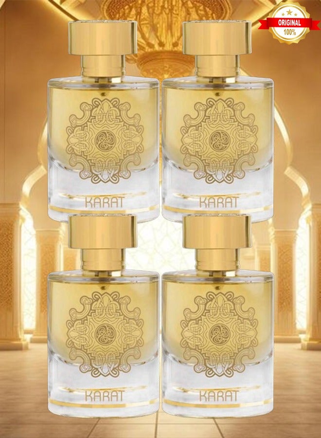 كارات 4 قطع عطر كارات 100 مل - Image 1