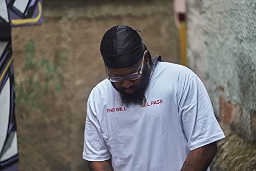 ForceWave 3 Pieces Silky Durags and 1 Wave Cap Pack for Men Waves, Moisture-Tech Fabric Satin Du-Rag - Image 2