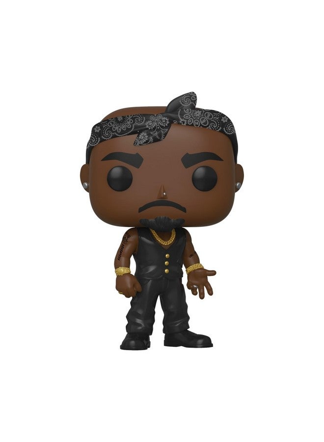 Funko Funko Pop Rocks: Tupac - Vest with Bandana - Collectable Vinyl Figure - Gift Idea - Official Merchandise - Toys for Kids & Adults - Music Fans - Model Figure for Collectors and Display  - Image 3
