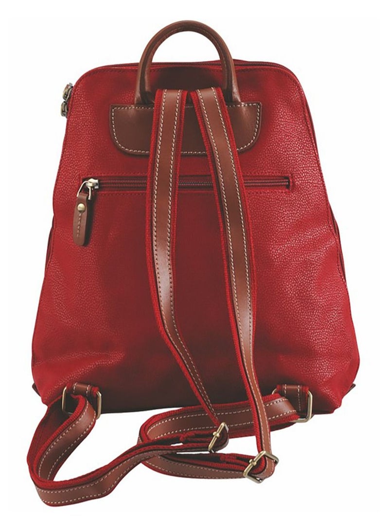 جامب حقيبة ظهر مسطحة من أوبسالا حمراء - Image 3