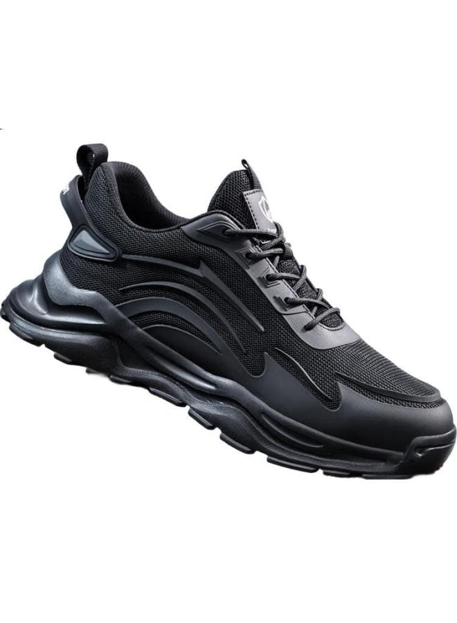 Blue Gull Shield Blue Seagull Shield Labor Protection Shoes Men Summer Breathable Ultra-Light Anti-Smashing Steel Toe Anti-Stab Work Site Soft Bottom Safety Shoes D211 48 - Image 3