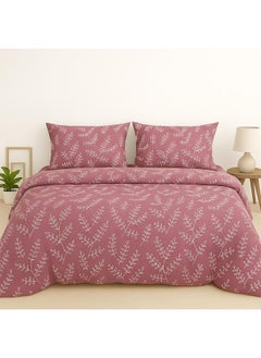 snooze Quilt cover with zipper, Rose design  - Image 1