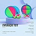 EVERICH TOY EVERICH Upgraded Toss and Catch Ball Game Set Indoor and Outdoor Games for Kids 312 Beach Sand Pool Water Toy Includes 2 Paddles 2 Sticky Balls Great Birthday Easter Gifts for Boys Girls - Image 4