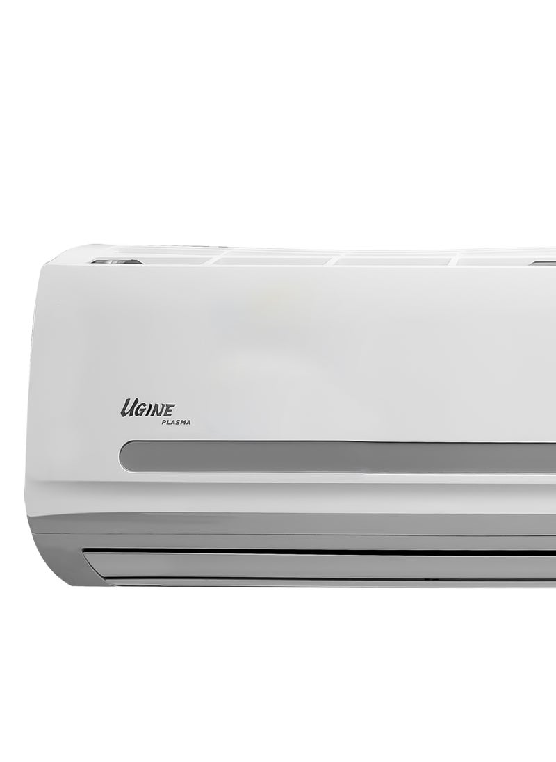 UGINE - Ugine Split Air Conditioner, 28,000 BTU, Cold, Plasma, Extra Remote Control - UASMI30C - Image 1