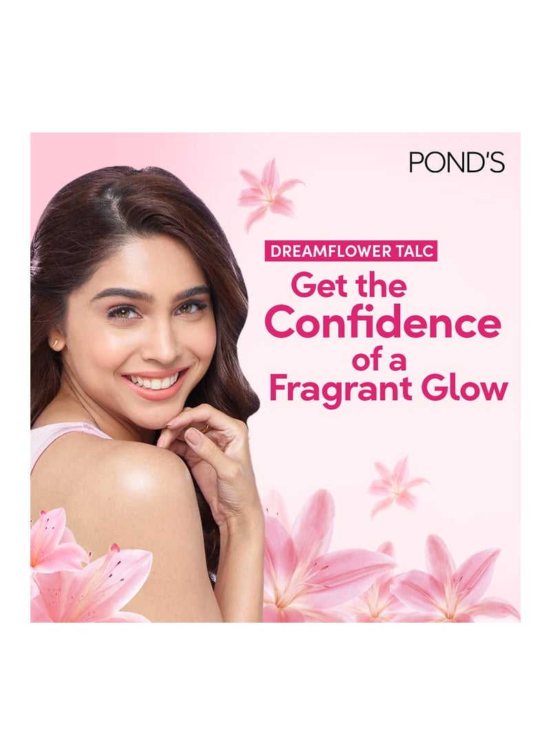 Pond's POND'S Dreamflower Fragrant Talcum Powder Pink Lily 400 g  - Image 2