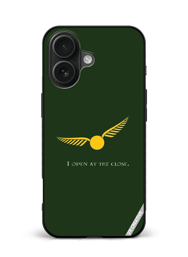 VR CREATIVE Protective Case Cover For Apple iPhone 16 Plus I Open At The Close Design Multicolour