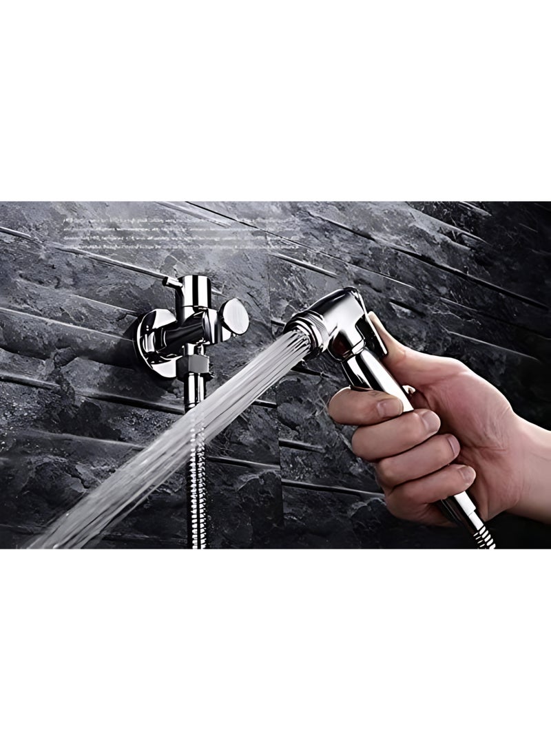 ECVV Portable Toilet Bidet Faucets Handheld Shower Spray Shattaf Head For Wash Bathroom Toilet Car Rinse Pet Shower Sprayer - Image 5