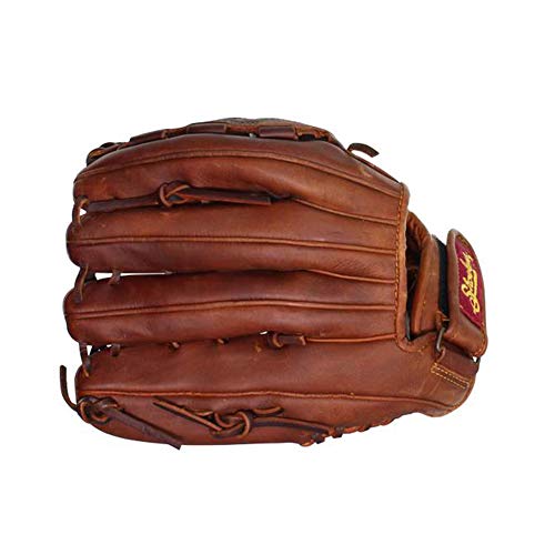 Shoeless Joe Gloves Fast Pitch Basket Weave Web Brown Glove, 12-Inch, Right Handed - Image 4