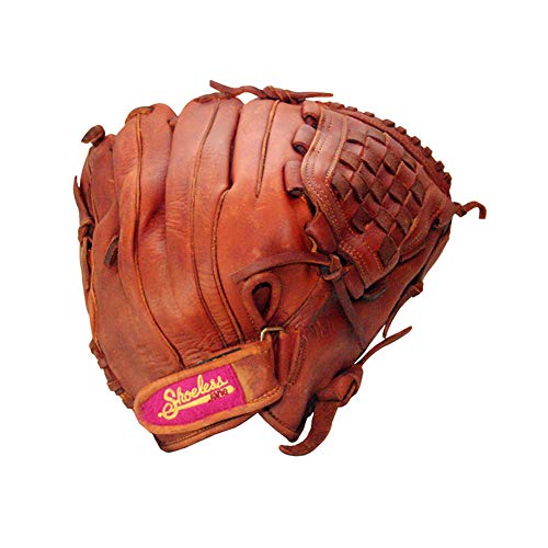 Shoeless Joe Gloves Fast Pitch Basket Weave Web Brown Glove, 12-Inch, Right Handed - Image 2