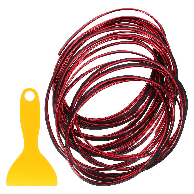 2pcs Car Decorative Trim Vehicle Interior Gaps Strip Molding Trim Door Panel Dashboard Strip(10m) - Image 2