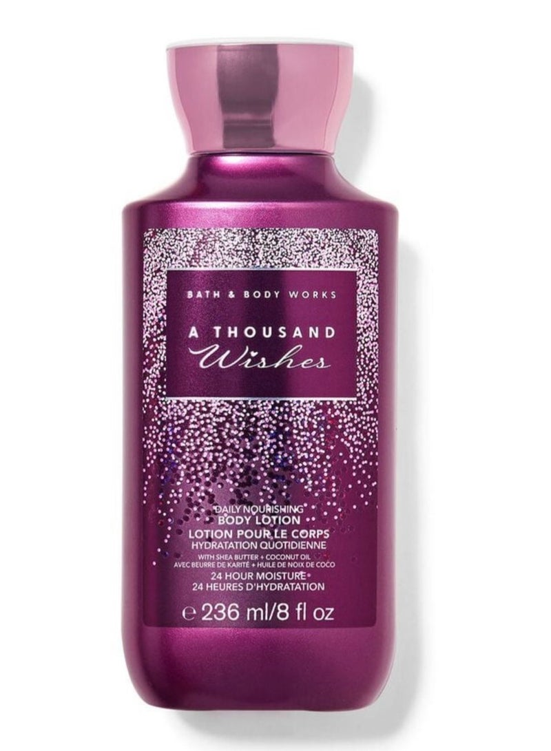 باث آند بودي وركس A Thousand Wishes Daily Nourishing Body Lotion 236ml