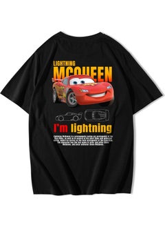 BRZ Collection Unisex Oversize Lightning Mcqueen T-Shirt  - Image 1