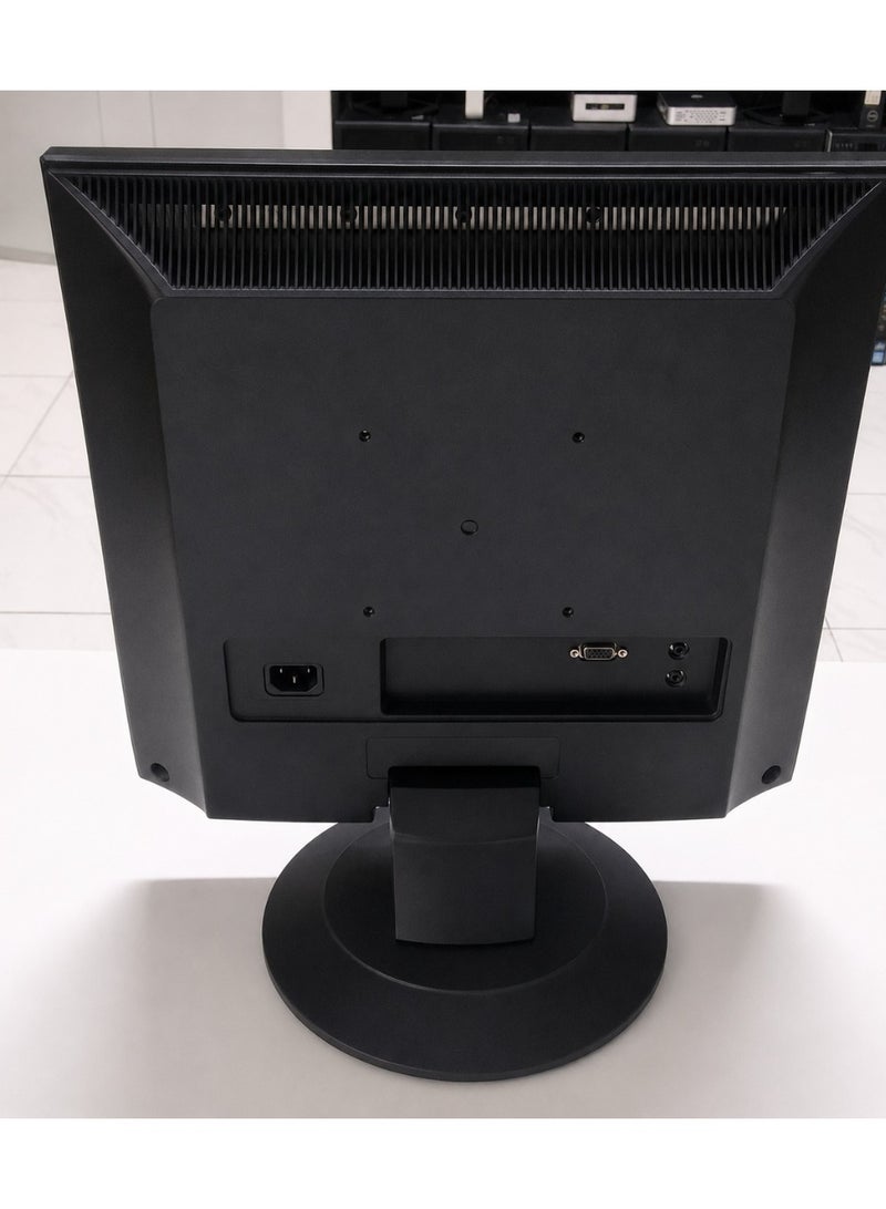 شاشة إل سي دي مربعة مقاس 17 بوصة مع مكبرات صوت مدمجة (موديل: M1717S-MJA) (Renewed) - Image 2