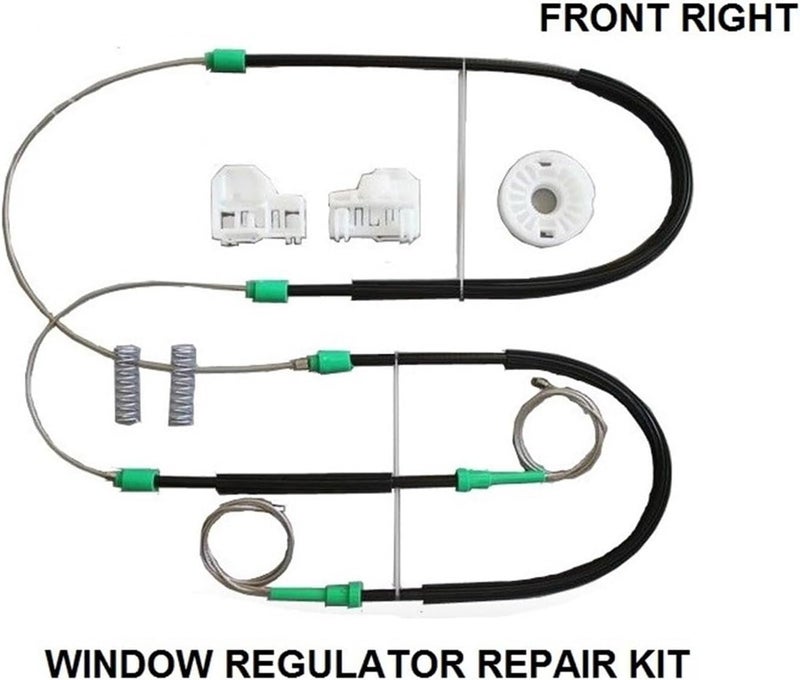 Wivplex Electric Window Regulator Repair Kit for VW Polo 1995-1999 - Image 2
