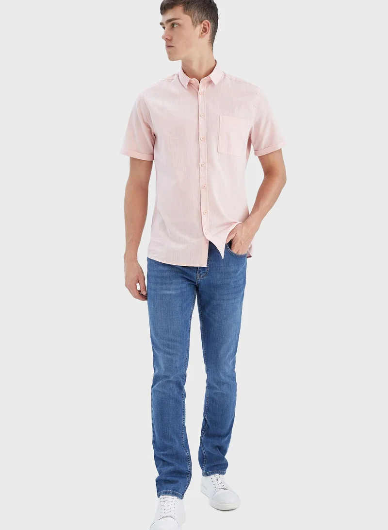 DeFacto Essential Slim Fit Shirt