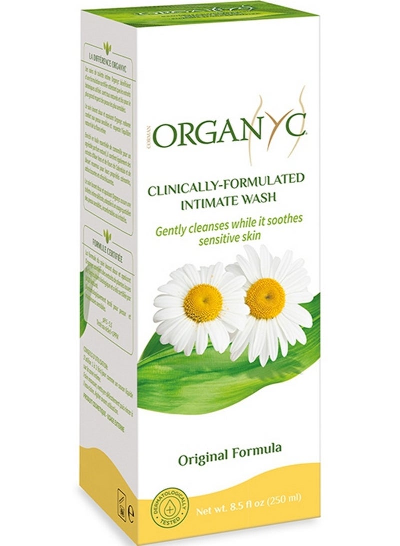 ORGANYC Natural Intimate Wash 250 ML - Image 1