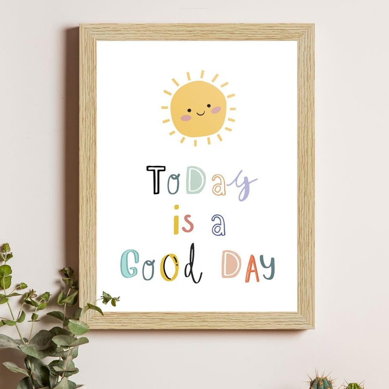 ArtX Paper Motivational Quotes Wall Paintings For Kids Room, Inspirational Kids Wall Frame, A4 Size, Multicolor, Synthetic Wood, Set Of 6 - Image 5