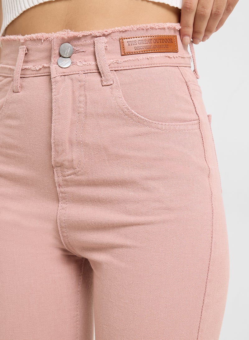Ginger Garment Dye Straight Fit Pants - Image 4