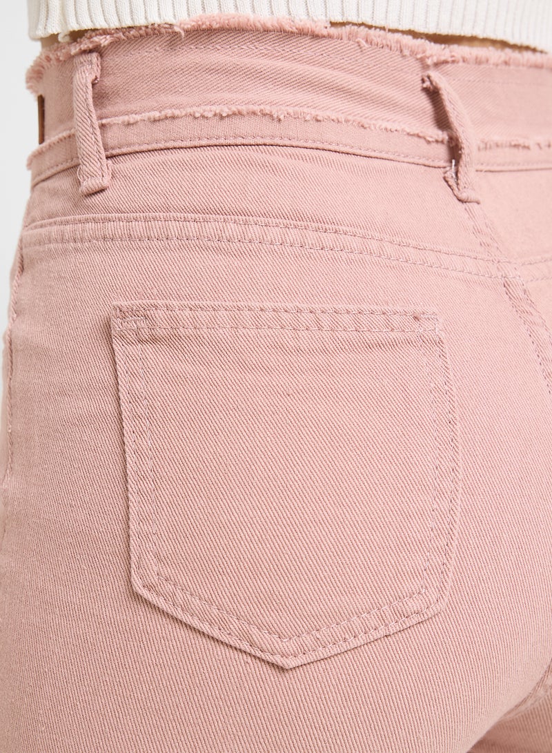 Ginger Garment Dye Straight Fit Pants - Image 5