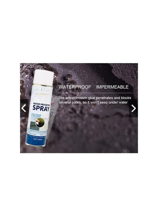 Generic - Waterproofing Spray - 550ml Leak Repair & Roof Sealant - Ultimate Weatherproof Solution for Roofs, Gutters & Outdoor Surfaces - Image 1