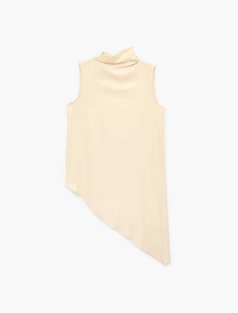 كوتون Long Satin Blouse