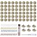 Hbxdeco 60PCS Car Headliner Repair Button Car Roof Headliner Repair Kit Auto Roof Snap Rivets Retainer with Installation Tool Interior Ceiling Cloth Fixing Repair Buckle Fit Cars Beige Flannele - Image 2