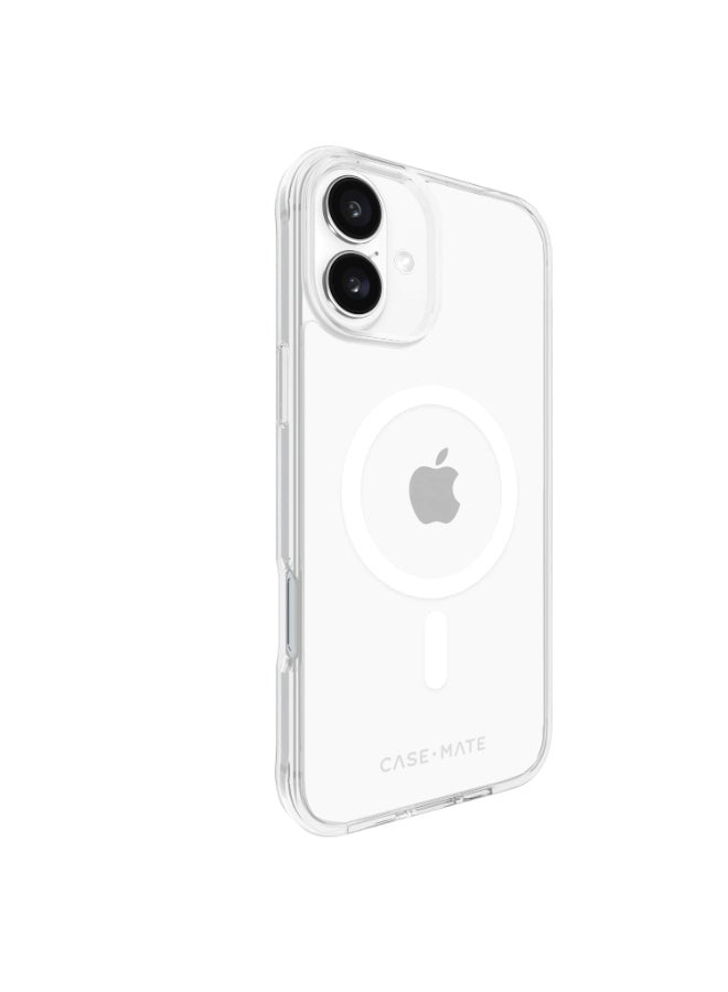 CASE-MATE Tough Case w/ Magsafe for Apple iPhone 16 Plus 6.7" 2024| 12-Ft Drop Protection w/ Anti-Scratch Anti Yellowing Coating, Raised Edges, Fashion Case, Wireless Charging - clear - Image 2