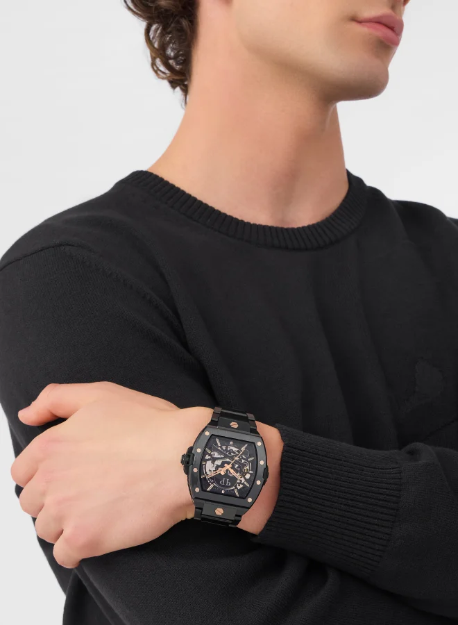 Philipp Plein  The $Keleton 2.0 44mm Automatic Men's Watch with Stainless Steel Bracelet for Men | Best Price UAE