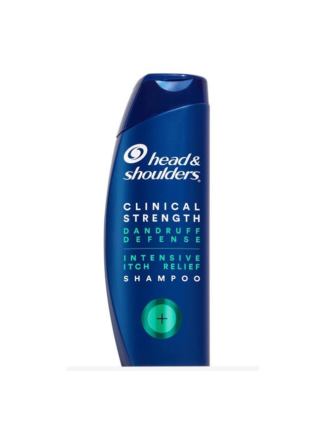 Head & Shoulders Clinical Strength Dandruff Defense Intensive Itch Relief Shampoo, 13.5 Fl Oz, 5.349 Fl Oz - Image 1