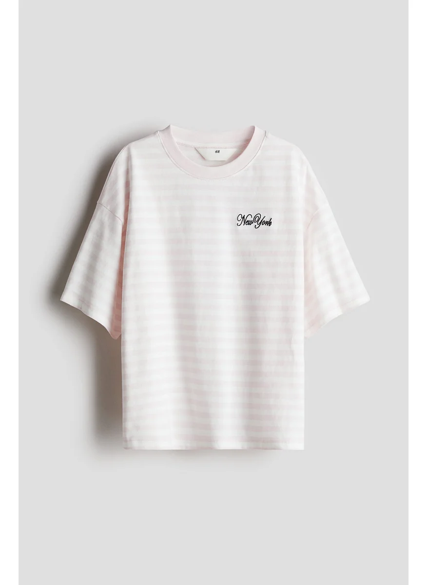 H&M Oversized Cotton T-Shirt