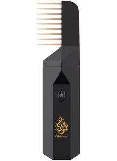Bukhoon Electric incense burner V3 with hair comb and interchangeable head for car and home use, black.  - Image 3