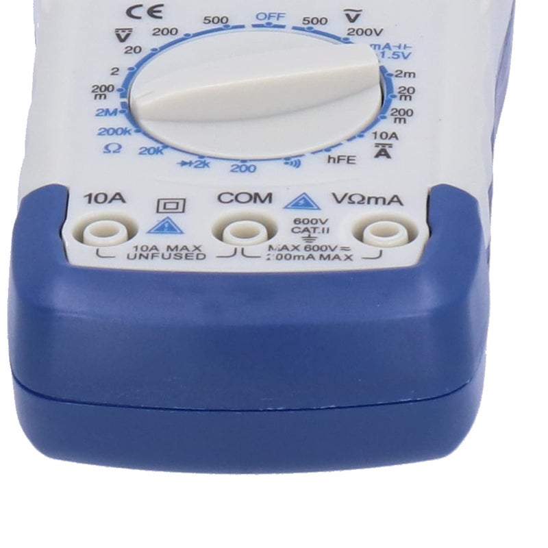 Compact Electrical Tester with Anti Burn Protection - 830L Digital Multimeter with Backlight Display and Audible Buzzer for Voltage Current and Resistance Measurement - Image 2