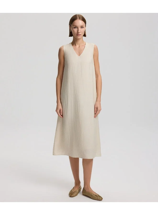 Ipekyol Relaxed Fit V-Neck Dress