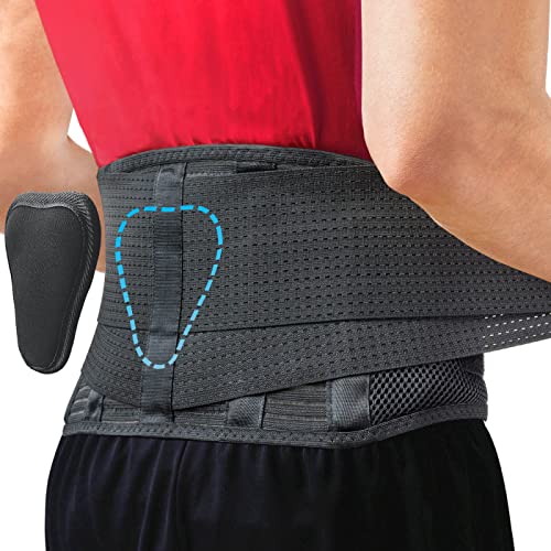 Sparthos Lumbar Support Belt – Adaptive Fit for Back Pain & Herniated Disc – Breathable & Adjustable Lower Back Brace with Lumbar Pad – for Men & Women – Fits 59-63″ Waist (XX-Large, Check Sizing) - Image 1