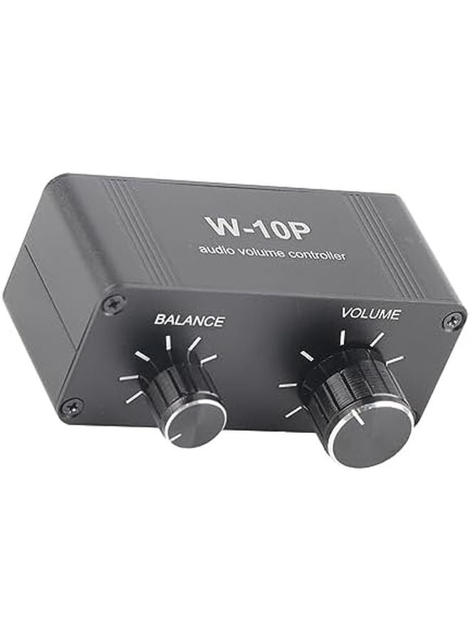 Portable Stereo Audio Preamplifier Headphone Amplifier Volume Controller with Jack and 3.5mm Output - Image 2
