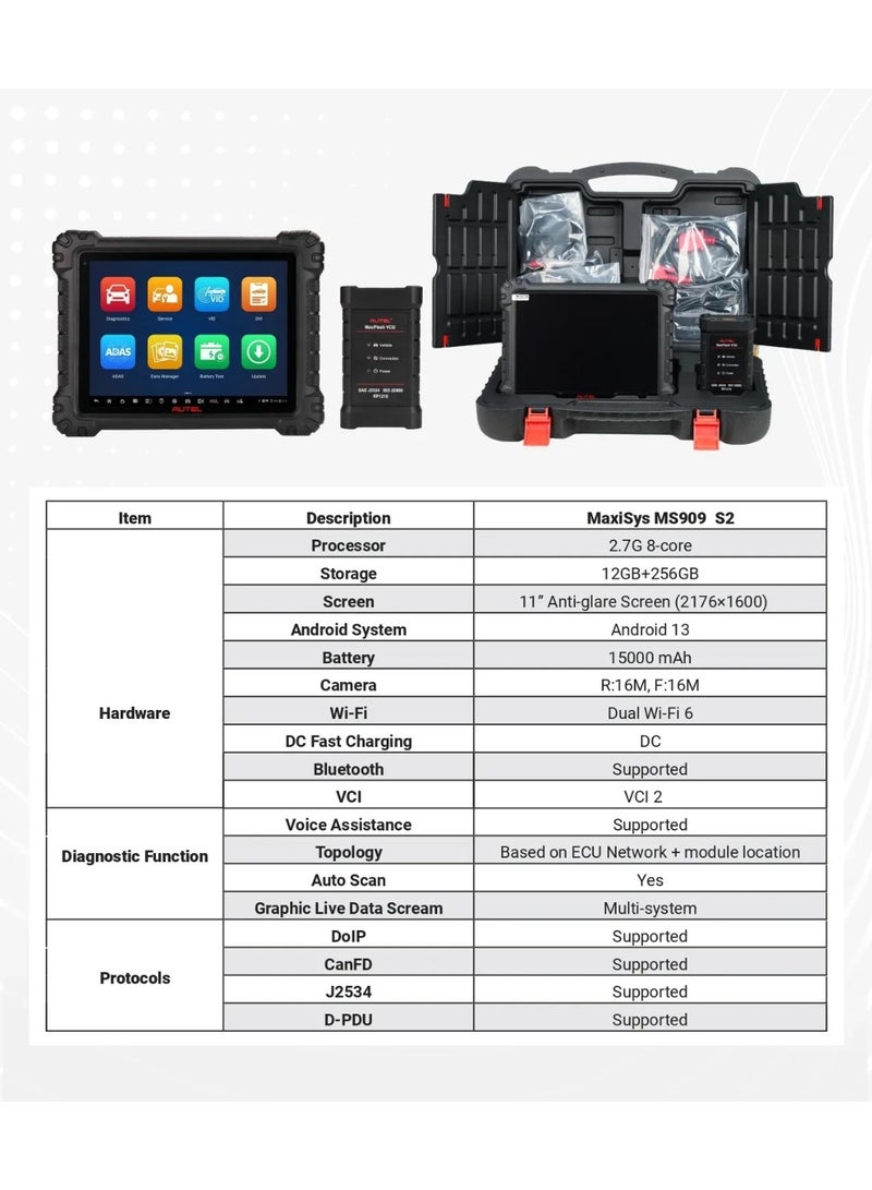 Autel MaxiSys MS909 S2 2025 Upgraded Version - Image 5