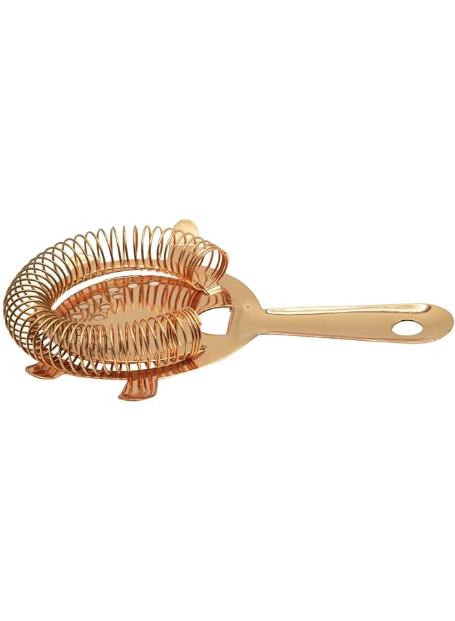 S-TOP Copper Cocktail Strainer, 22 cm, RCB002, Cocktail Strainer , Juice Strainer , Bar Strainer , Bar Accessories - Image 1