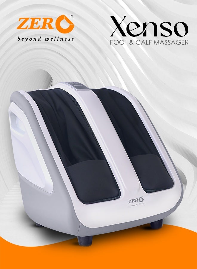 Zero Beyond Wellness Zero Healthcare XENSO Foot & Calf Massager Machine – Electric Foot Massager with Heat, Air Compression, Rolling Massage, 3 Modes, Intensity Control – Foot & Leg Massager for Home Use UAE - Image 1