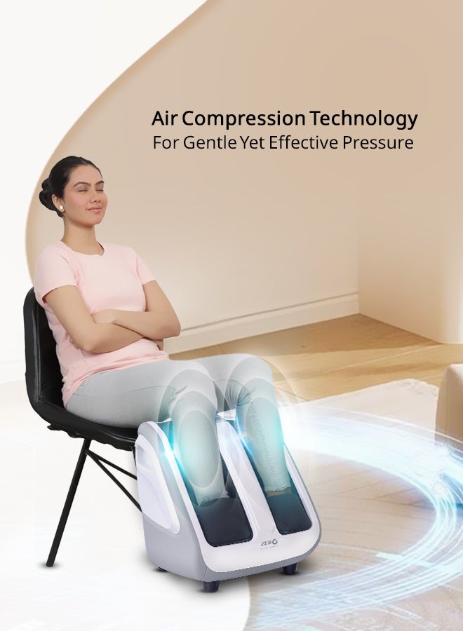 Zero Beyond Wellness Zero Healthcare XENSO Foot & Calf Massager Machine – Electric Foot Massager with Heat, Air Compression, Rolling Massage, 3 Modes, Intensity Control – Foot & Leg Massager for Home Use UAE - Image 4