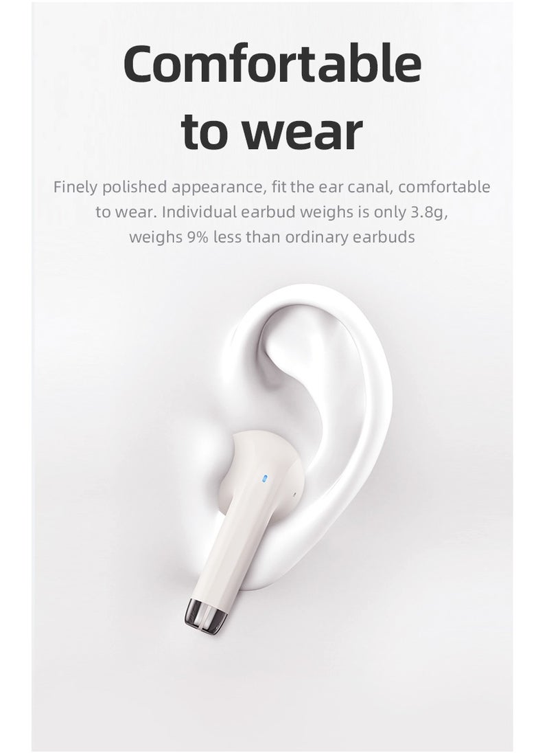 Usams USAMS XD18 TWS Earbuds ENC | BT5.3 Dual-mic | Superb Sound Quality | Sonic Bass | Waterproof | 30+ Hours | Gaming | Comfort Fit | Swift Pairing (Black)  - Image 3