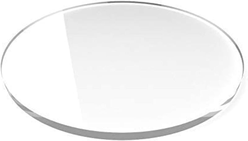 Al Raied ARS® 3MM Clear Acrylic Sheet Circle – 10 Inch Diameter Transparent Perspex Round Disc for DIY Crafts, Painting, Signage, Laser Cutting & Home Décor - Image 1