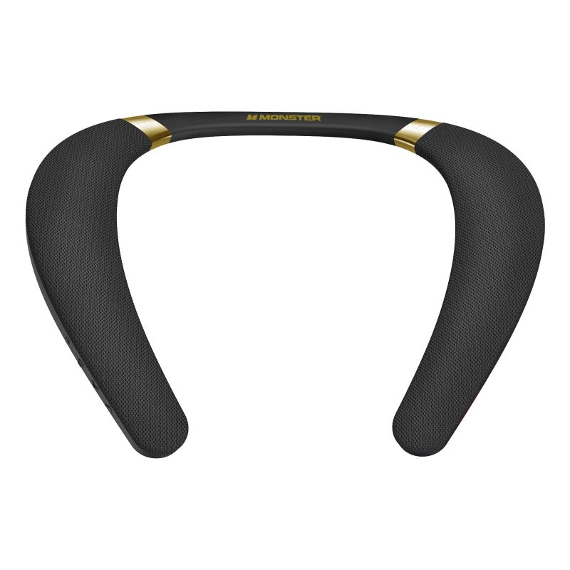 Monster Boomerang Neckband Bluetooth Speaker, Neck Wireless Wearable Speaker with 12H Playtime, True 3D Stereo Sound, Portable Soundwear, IPX7 Waterproof, for Home Sport Outdoor - Image 1